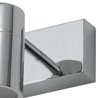 Spot de salle de bain Tellot 3 lumières G10 5W IP44 GoodHome argent