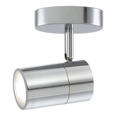 Spot de salle de bain Tellot G10 5W IP44 GoodHome argent