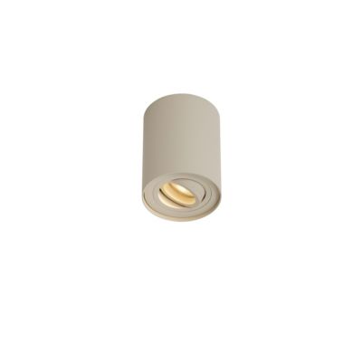 Spot en saillie moderne beige GU10 50mm orientable et inclinable - Rondoo Up