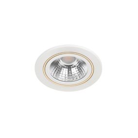 Spot encastré ALEC, Matière plastique, Couleur Blanc, LED Module, H.5.8, IP44 / NORDLUX Intérieur