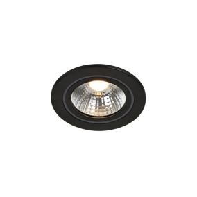 Spot encastré ALEC, Matière plastique, Couleur Noir, LED Module, H.5.8, IP44 / NORDLUX Intérieur