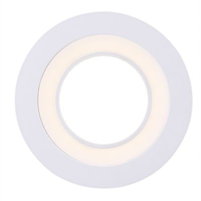 Spot encastré CLYDE 8 4000K Matière plastique Blanc, H.3.8 - IP20 - LED Module  Nordlux Intérieur