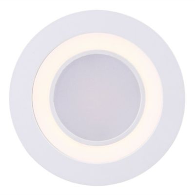 Spot encastré CLYDE 8 4000K Matière plastique Blanc, H.3.8 - IP20 - LED Module  Nordlux Intérieur