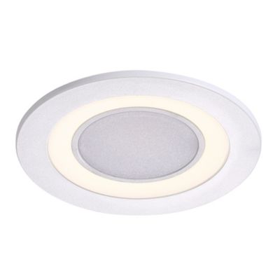 Spot encastré CLYDE 8 4000K Matière plastique Blanc, H.3.8 - IP20 - LED Module  Nordlux Intérieur