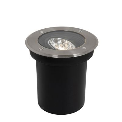 Spot encastré de sol extérieur moderne en acier AR70 orientable IP65 - Delux