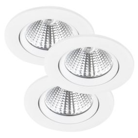 Spot encastré FREMONT, Métal, Couleur Blanc, LED Module, H.5.4, IP23 / NORDLUX Intérieur