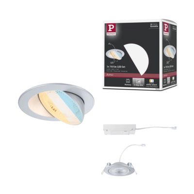Spot encastré LED White Select Aumus Spot individuel rond 105mm 90 5W ...