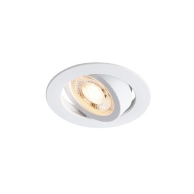 Spot encastré Monolo 1-Kit Matière plastique Blanc, H.2,5  IP20  LEDModule /Nordlux  Intérieur