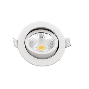 Spot encastrable 8W (70W) LED dimmable - Blanc Chaud 2700K