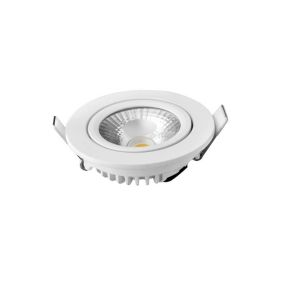 Spot Encastrable 8W LED équivalent 70W - Blanc Chaud 2700K