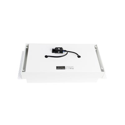 Spot encastrable blanc inclinable et rotatif G53 AR111 sans bordure 2 lumières - Oneon