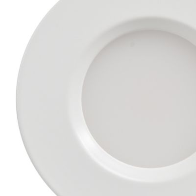 Spot encastrable Etana LED intégrée blanc chaud IP65 410lm 4.7W Ø8.5cmxH.3.1cm métal blanc GoodHome