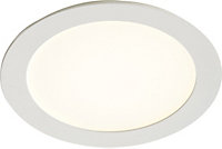 Spot encastrable extra-plat LED intégrée Colours Octave IP20 blanc métal 850 lm