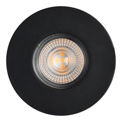 Spot encastrable Hades GU5.3 blanc chaud IP65 345lm 4.4W Ø8xH.8.2cm noir GoodHome