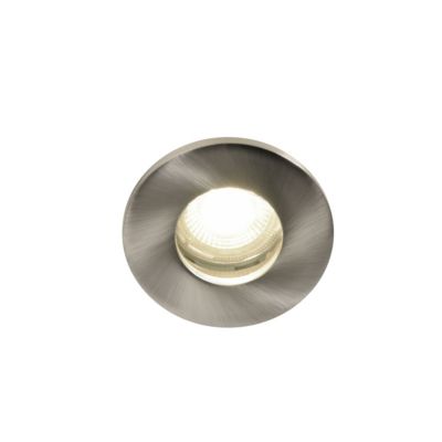 Spot encastrable Hades GU5.3 blanc neutre IP65 345lm 4.4W Ø8xH.8.2cm chrome GoodHome