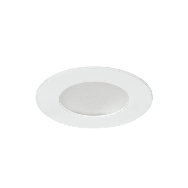 Spot encastrable Karluk LED intégrée variation de blancs IP65 600lm 6.5W  Ø8xH.2,4cm blanc GoodHome