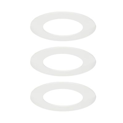 Spot encastrable Karluk LED intégrée variation de blancs IP65 600lm 6.5W Ø8xH.2,4cm blanc GoodHome