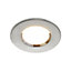 Spot encastrable LED intégrée Colours Etana chrome Ø8,5 cm IP65