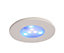 Spot encastrable LED intégrée IDual IP65 blanc RVB Ø8,5 cm