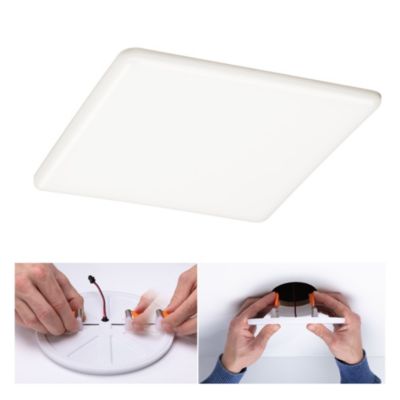 Paulmann 93038 AREO VariFit Panneau LED encastrable LED 13 W chrome (mat) - Electronic France