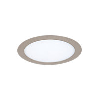Spot encastrable Octave LED intégrée blanc neutre IP20 1300lm 14W Ø22,5xH.2,4cm argent GoodHome