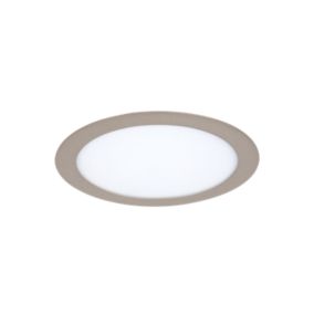 Spot encastrable extra-plat LED intégrée Colours Octave IP20 blanc métal  850 lm