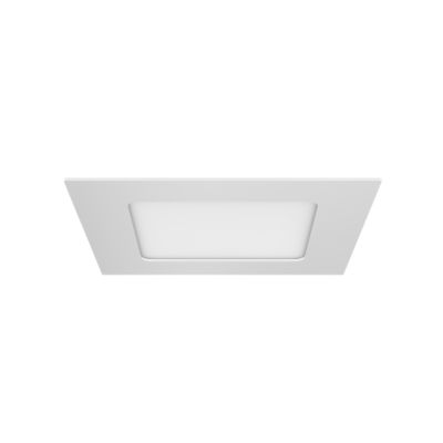 Spot encastrable Octave LED intégrée blanc neutre IP20 380lm 4,5W Ø12xH.2,1cm blanc GoodHome