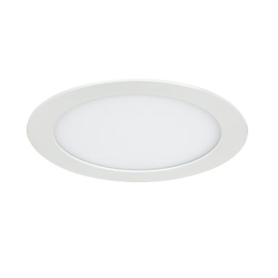 Spot encastrable Octave LED intégrée blanc neutre IP20 850lm 10W Ø17xH.2,4cm blanc GoodHome