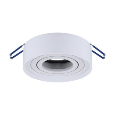 Spot Encastrable Orientable BLANC pour Ampoule GU10 - SILAMP