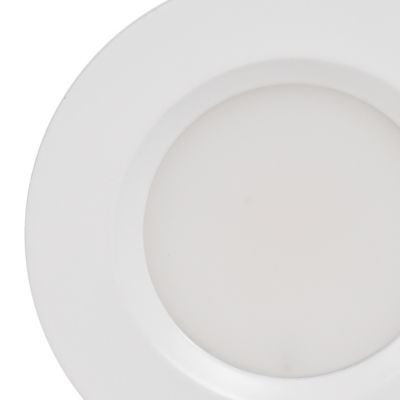 Spot encastrable Thorold LED intégrée variation de blancs IP20 450lm 7W Ø8.5xH.4,5cm blanc GoodHome