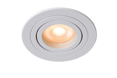 Spot encastrable TUBE en aluminium avec 1xGU10 - Blanc - Lucide