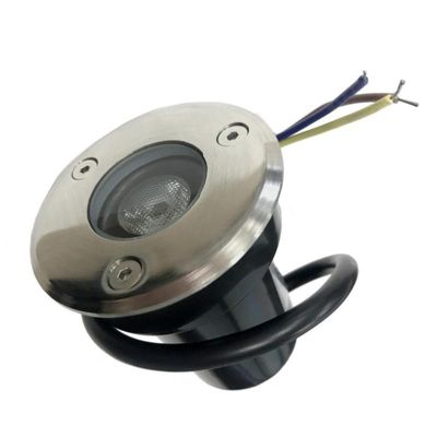 Spot Extérieur Encastrable LED IP65 220V Sol 3W 45 degrés - Blanc Froid 6000K - 8000K - SILAMP