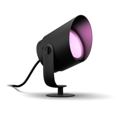 Spot extérieur Lily Philips Hue XL 15W IP65 1060lm noir