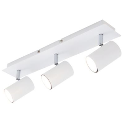 Spot LED 3-flammes - IP20 - 450x80x123mm - GU10 max. 40W - blanc - orientable - Briloner