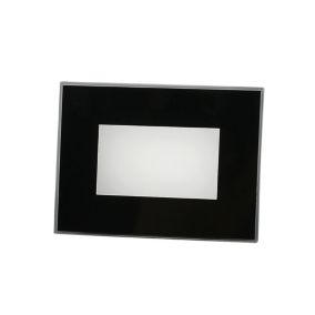 Spot LED 5W Encastrable Mural Rectangulaire Noire étanche IP66 CCT