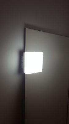 Spot LED amovible pour miroir IP44 blanc 250 lm