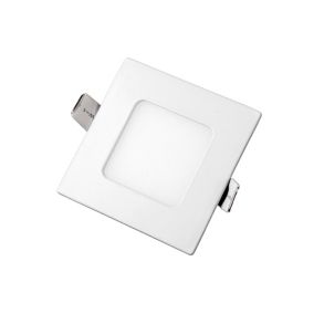 Spot Led Carré Encastrable Extra Plat 5w Blanc Chaud 3000k encastrement 70 x 70 mm