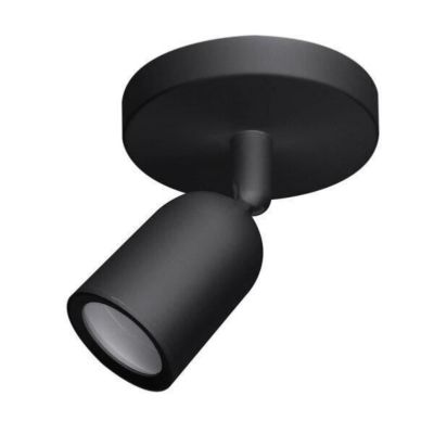 Spot LED en Saillie Orientable pour Ampoule GU10 - SILUMEN - Noir