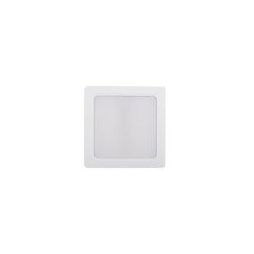 Spot LED Encastrable 18W 1900lm étanche IP44 Carré 120 170mmX170mm - Blanc Naturel 4000K