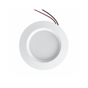 Spot LED Encastrable 55mm Compact Blanc 3W DC12V équivalent 25W - Blanc Chaud 3000K