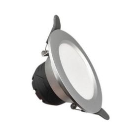 Spot LED Encastrable 6W Rond ARGENT - Blanc Neutre 4000K - 5500K - SILAMP