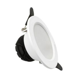 Spot LED Encastrable 6W Rond BLANC - Blanc Froid 6000K - 8000K - SILAMP