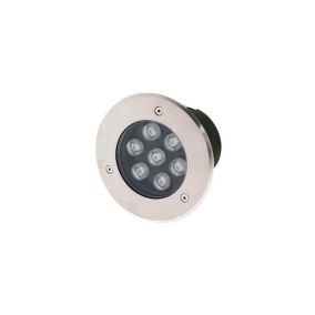 Spot LED Encastrable 7W 560lm 18 150mm étanche IP65 - Blanc Chaud 2700K