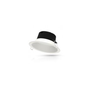 Spot LED Encastrable AC220/240V 21W 2300lm 100 Etanche IP40 IK06 233mm - Blanc du Jour 6000K perçage 200mm