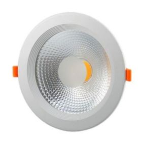 Spot LED Encastrable COB Rond 30W - Blanc Chaud 2300K - 3500K - SILAMP