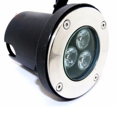 Spot LED Encastrable Extérieur IP65 220V Sol 3W 80 degrés - Blanc Neutre 4000K - 5500K - SILAMP