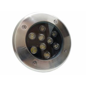 Spot LED Encastrable Extérieur IP65 220V Sol 9W 60degrés - Blanc Chaud 2300K - 3500K - SILAMP