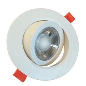 Spot Led Encastrable L anneau Clane Orientable ESCARGOT 10W 4000k Rond