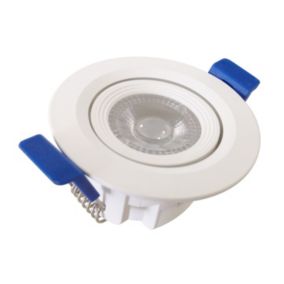 Spot Led Encastrable L anneau Clane Orientable ESCARGOT 3W 3000k Rond