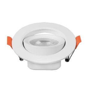 Spot Led Encastrable L anneau Clane Orientable ESCARGOT 7W 4000k Rond